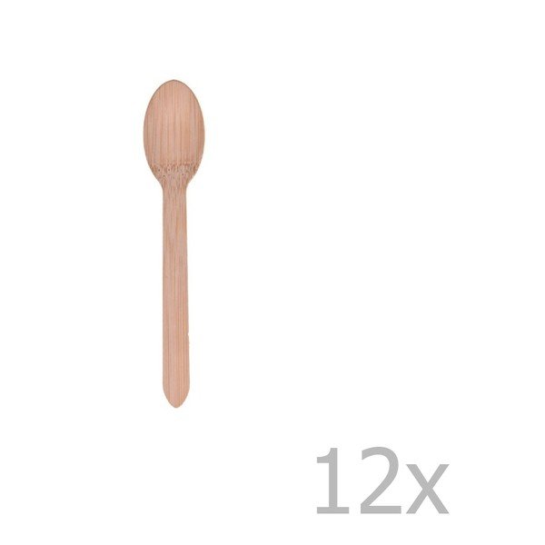 Komplet 12 bambusovih žlic Bambum Ledo-image-1