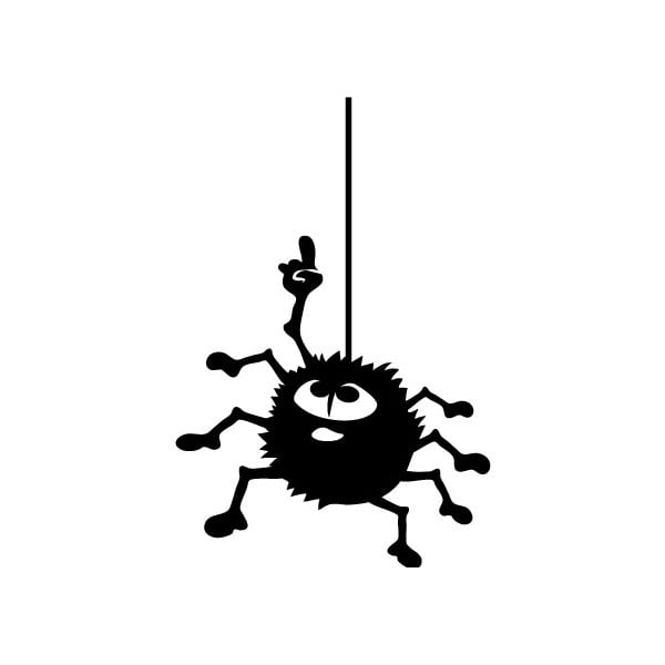 Nalepka Ambiance Hanging Spider-image-1