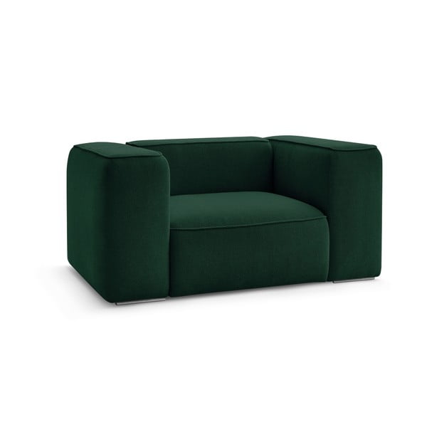 Temno zelen fotelj Zephyr – Bobochic Paris