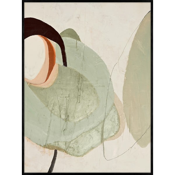 Ročno naslikana slika 90x120 cm Moon Rock – Malerifabrikken