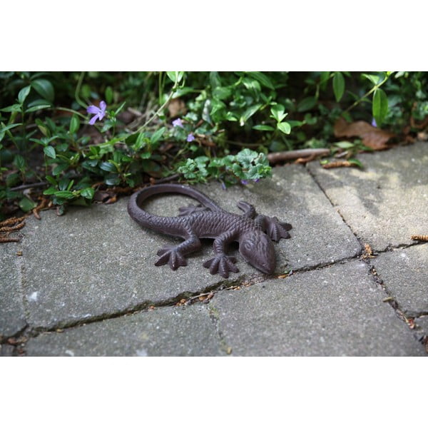 Okrasna figura iz litega železa Esschert Design Lizard, 10,4 x 15,1 cm-image-2