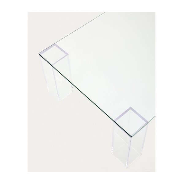 Steklena mizica 60x140 cm Adularia – Kave Home-image-4