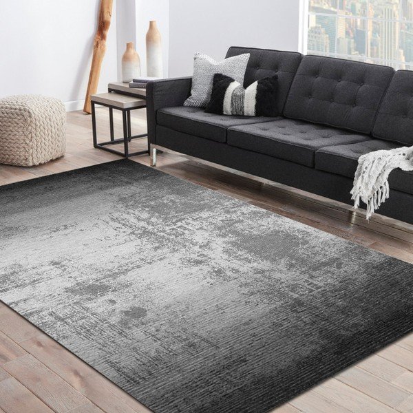 Sivo-črna preproga Kate Louise, 80 x 150 cm-image-1