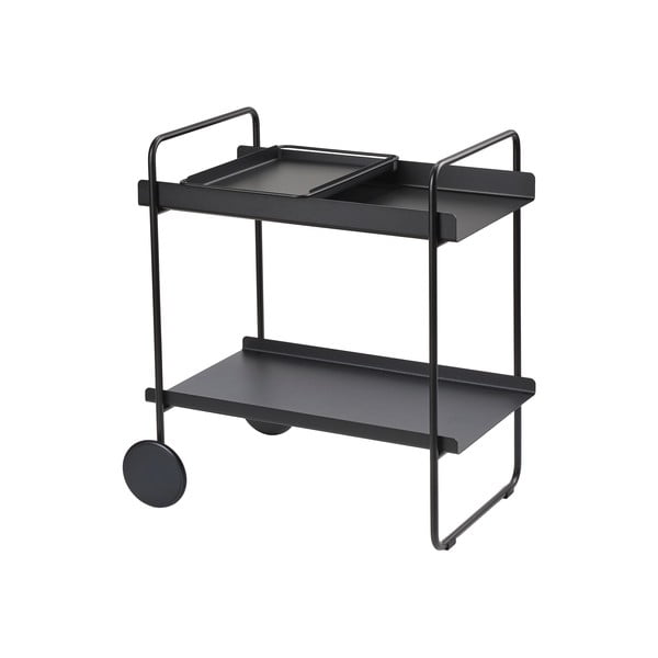 Kovinski servirni voziček na kolesih 40.5x61 cm A-Cocktail – Zone-image-3