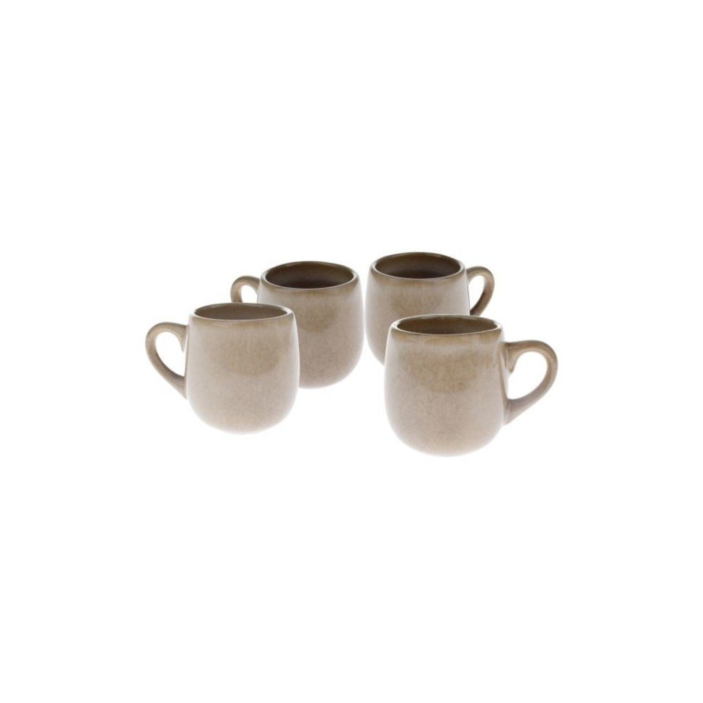 Bež skodelice v kompletu za espresso 4 ks 100 ml