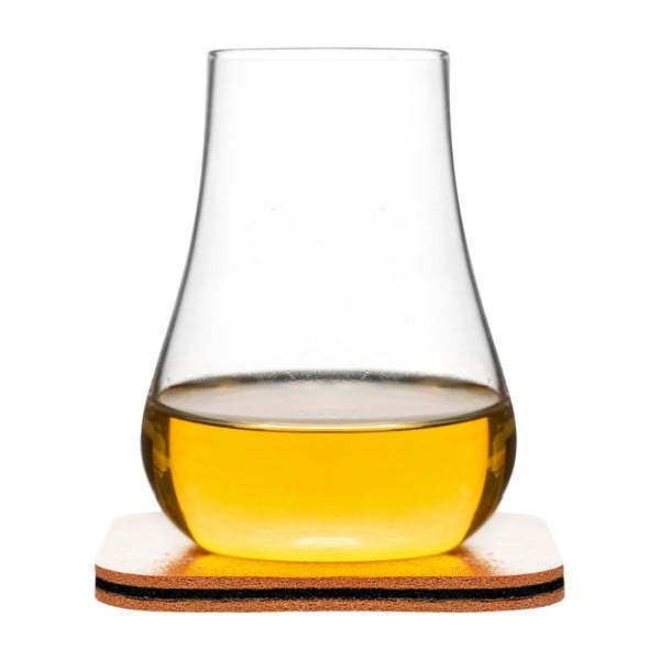 Kozarec za viski s podstavkom/podstavkom Sagaform Whiskey Tasting Set, 150 ml