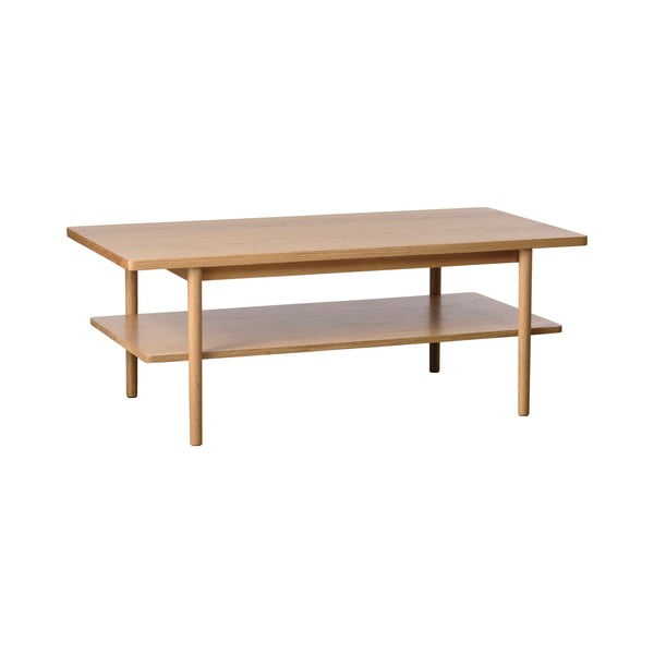 Mizica z mizno ploščo v hrastovem dekorju 60x120 cm Ponza – Unique Furniture-image-2