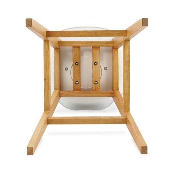 Komplet 2 belih barskih stolov Kokoon Design Elody-image-4