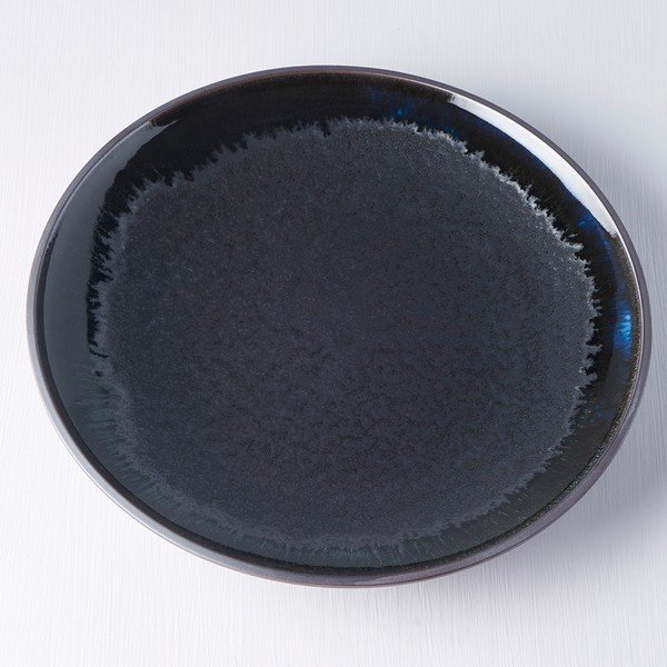 Temno moder keramični krožnik MIJ Matt, ø 25 cm-image-3