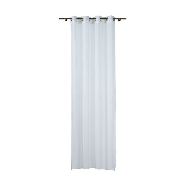 Bela prosojna zavesa 140x245 cm Miko – Mendola Fabrics-image-2