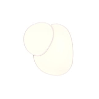 Bela LED stropna svetilka 63.5x77 cm Rise – Trio