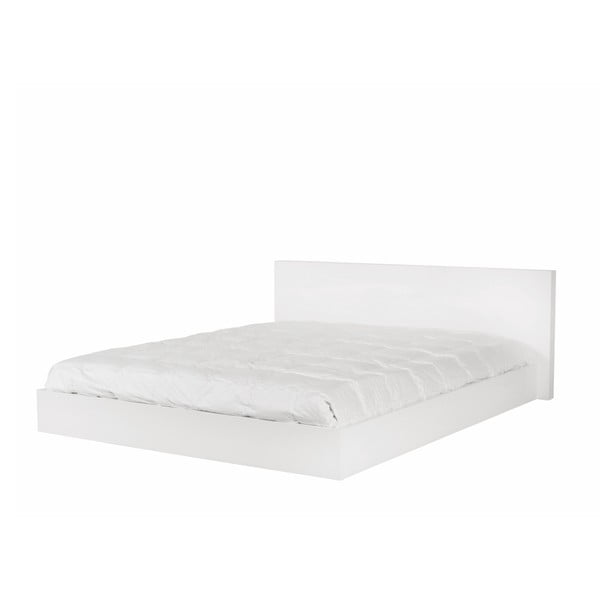 Bela zakonska postelja TemaHome Float, 180 x 200 cm