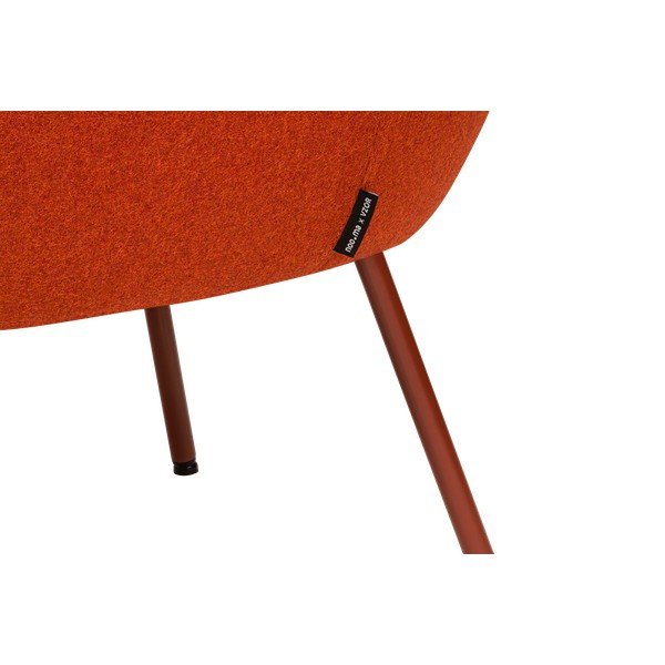 Rdeč fotelj iz volne RM58 – noo.ma-image-4