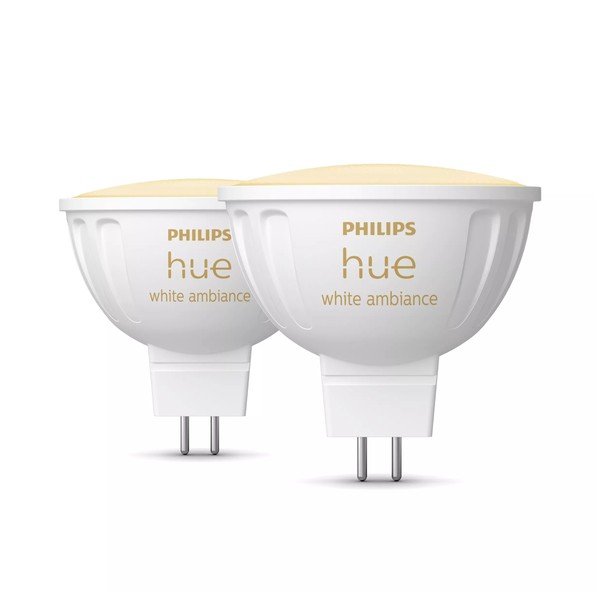 Žarnice GU 5,3, 5 W v kompletu 2 ks White ambiance – Philips Hue-image-1
