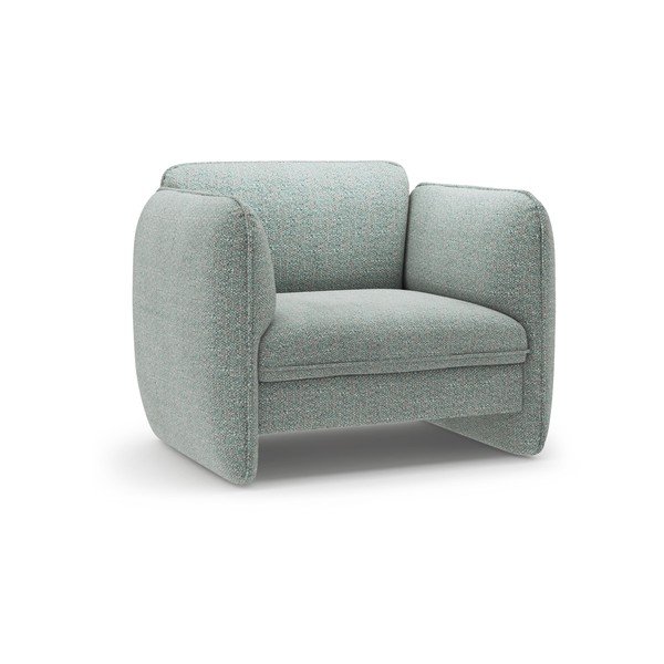 Moder fotelj iz šenilje Georgia – Micadoni 