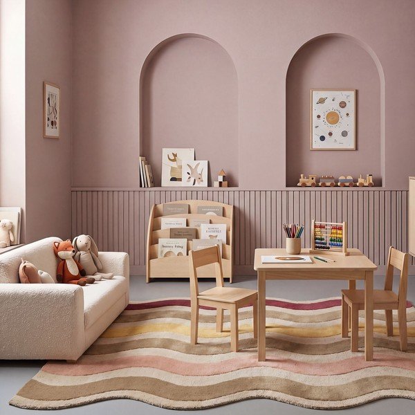 Ročno tkana volnena preproga 140x200 cm Cascade Wool – Flair Rugs-image-2
