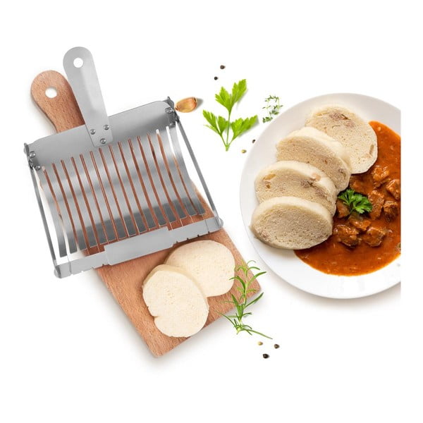 Rezalnik za cmoke iz nerjavečega jekla Orion, 21 x 21 cm-image-1