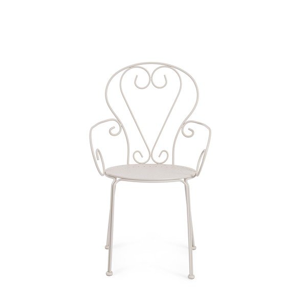 Bež kovinski vrtni stol Etienne – Bizzotto-image-2