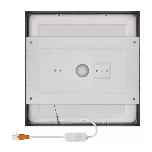 Mat črna LED stropna svetilka 22.5x22.5 cm Nexxo – EMOS-image-2