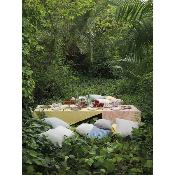 Mornarsko modra pletenina z bombažem Euromant Tebas, 140 x 160 cm-image-1