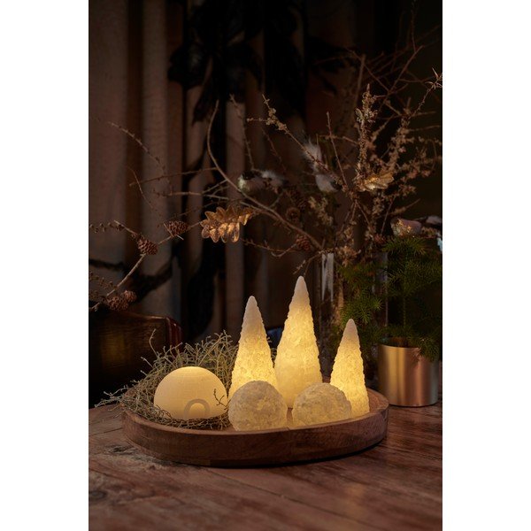 Svetlobna LED dekoracija Sirius Snow Cone, višina 18 cm-image-1