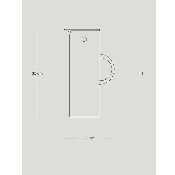 Svetlo vijolična plastična termovka  1 l EM77 – Stelton-image-4