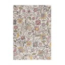 Kremno bela ročno tkana volnena preproga 160x230 cm Tania Floral – Flair Rugs