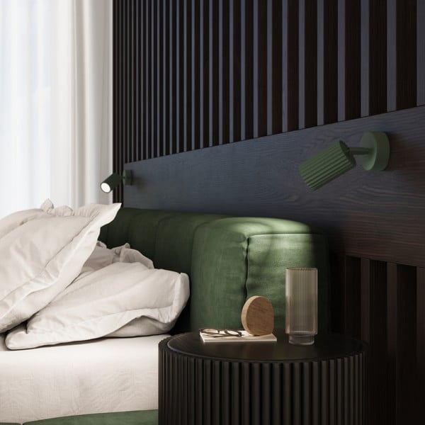 Zeleno točkovno svetilo 8x16 cm Gleam – Sollux-image-3