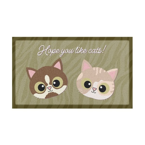 Predpražnik 40x70 cm Hope You Like Cats – Artsy Doormats