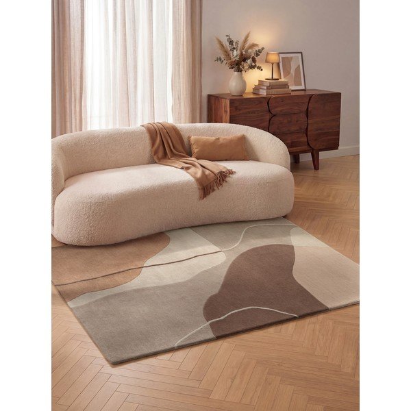 Rjava volnena preproga 120x170 cm Muse – Villeroy&Boch-image-2