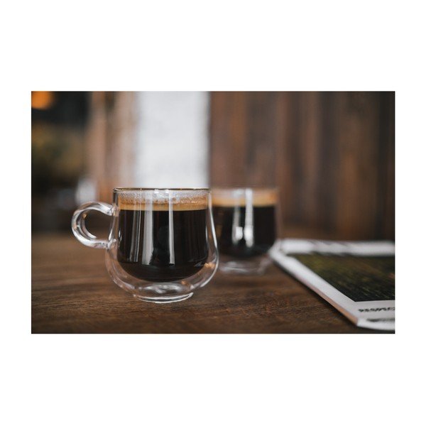 Komplet 2 dvostenskih skodelic Vialli Design, 250 ml-image-4