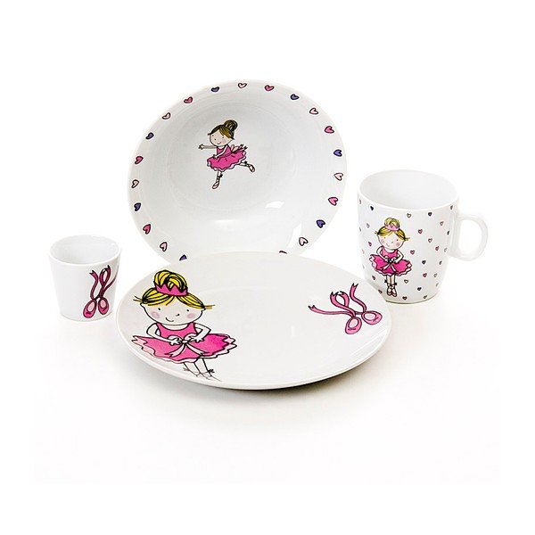 Otroški jedilni set Ballerina