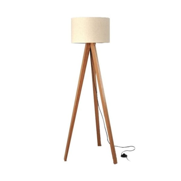 Talna svetilka Tripod Beige/Walnut