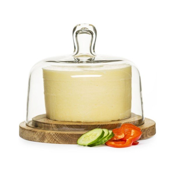 Deska za sir s steklenim pokrovom Sagaform Oval-image-2