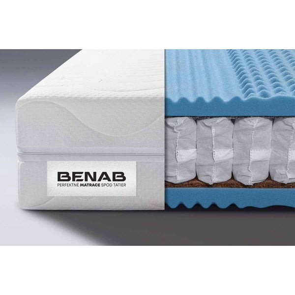 Trda/srednje trda obojestranska vzmetnica z vzmetmi 120x200 cm BonFlex PLUS – BENAB-image-1