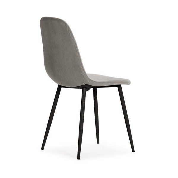 Svetlo sivi oblazinjeni jedilni stoli v kompletu 4 ks Minka – Marckeric-image-4