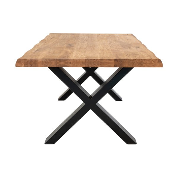 Kavna mizica z masivno hrastovo ploščo House Nordic Toulon, 120 x 70 cm-image-3