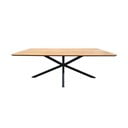 Jedilna miza z mizno ploščo v hrastovem dekorju 90x160 cm Cesura – Unique Furniture
