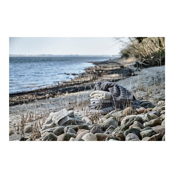 Rjava bombažna brisača 70x140 cm Inu – Zone-image-3