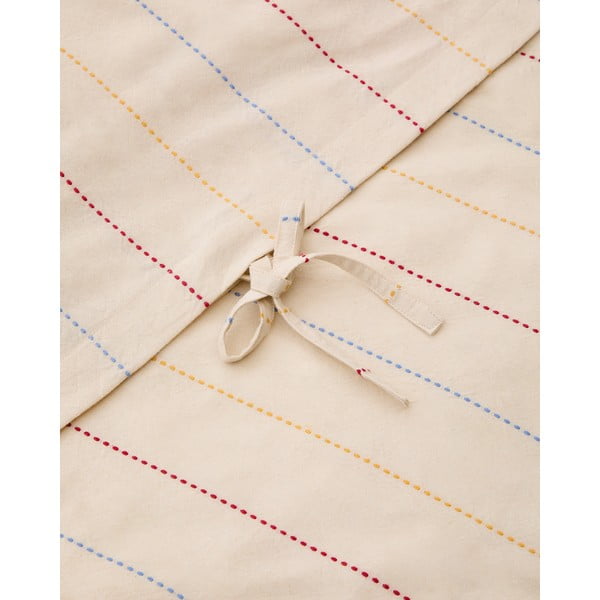 Bež otroška posteljnina za otroško posteljico iz organskega bombaža z rjuho 110x180 cm Indani – Kave Home-image-4