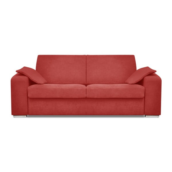 Rdeči raztegljivi kavč za tri Cosmopolitan design Cancun