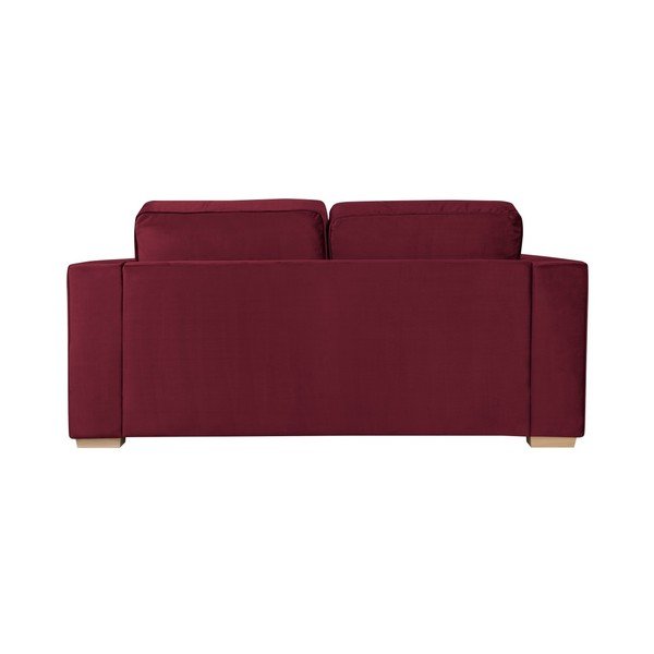 Cosmopolitan design Dvosedežna zofa v bordo barvi Chicago-image-3