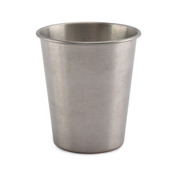 Kovinska skodelica v srebrni barvi 300 ml Serve – BonBistro