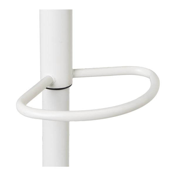 Beli barski stoli z nastavljivo višino iz umetnega usnja v kompletu 2 ks (višina sedeža 72 cm) – Casa Selección-image-3