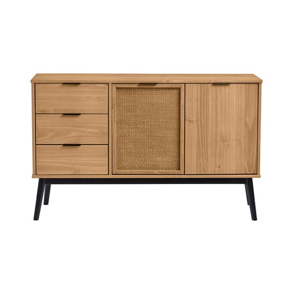 Komoda iz masivnega bora 130x80 cm Natasha – Marckeric