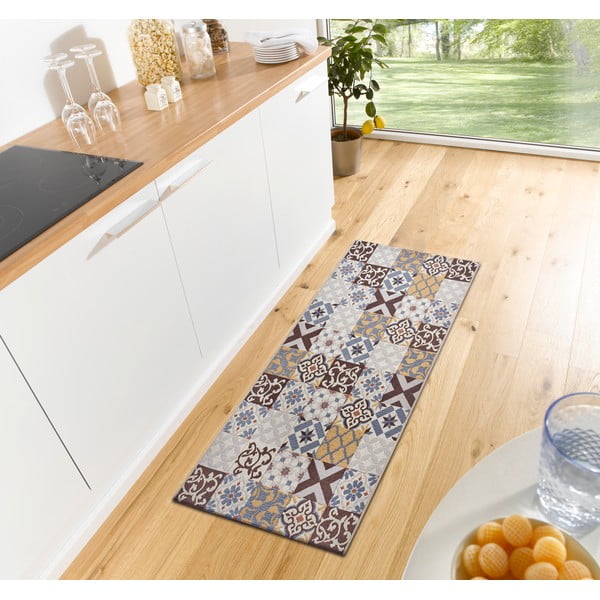 Rjava preproga 75x150 cm Cappuccino Mosaik – Hanse Home-image-1