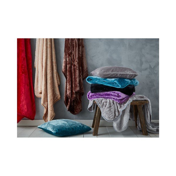 Rdeča odeja Catherine Lansfield Basic Cuddly, 200 x 150 cm-image-2