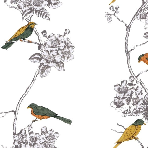 Bombažna odeja Happy Friday Spring Bird, 220 x 220 cm-image-1