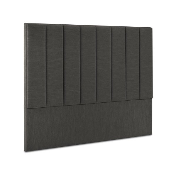 Antracitno oblazinjeno vzglavje 140x120 cm LA - Cosmopolitan Design-image-2