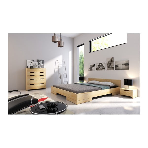 Komoda iz borovega lesa z 8 predali SKANDICA Spektrum-image-3